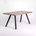 Glenn Natural Wood Rectangular Dining Table