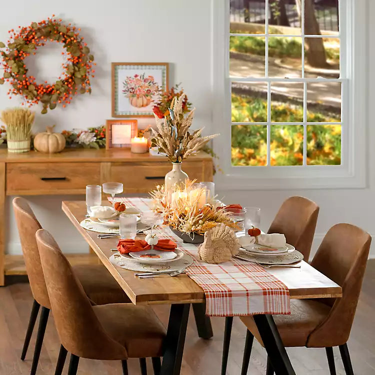 Glenn Natural Wood Rectangular Dining Table