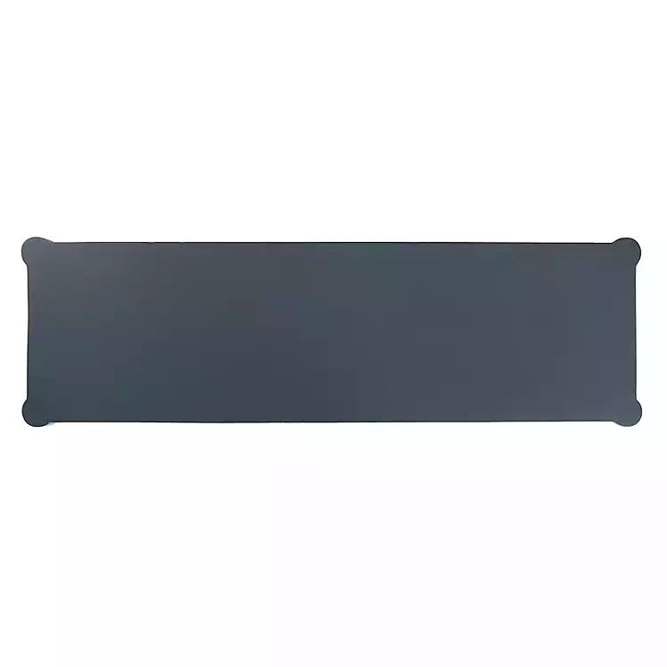 Genevieve French Blue Wood Console Table
