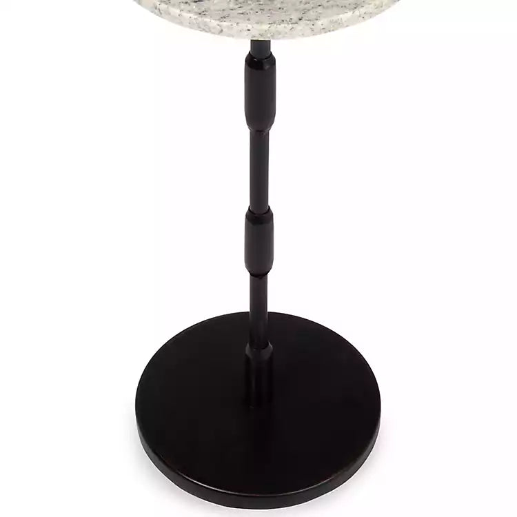 New! Round Kimmie Marble Side Table