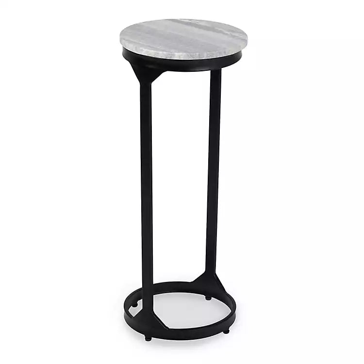 Marble and Metal Stevie Cocktail Table