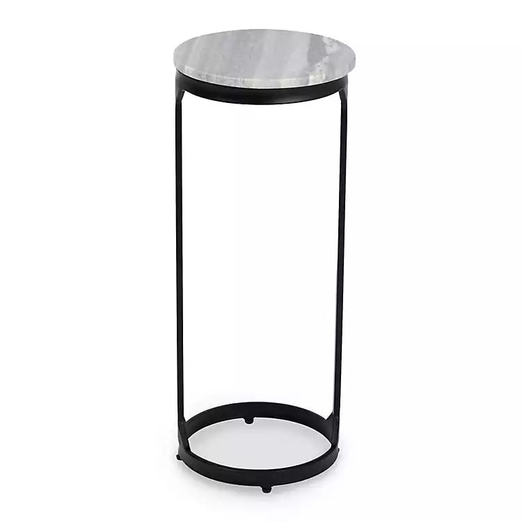 Marble and Metal Stevie Cocktail Table